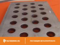 Лист перфорированный оцинкованный 2х1000х2000 мм Rv 8,0-12,0