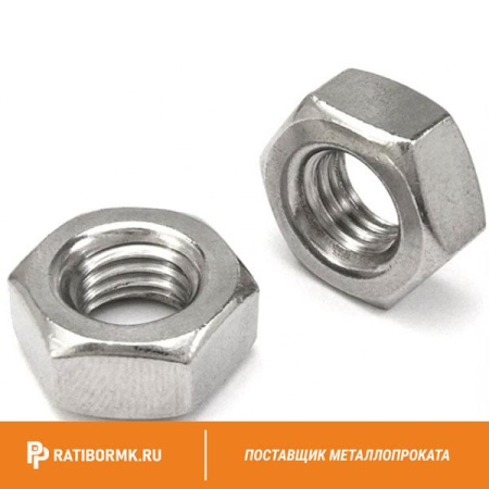 Гайка М64 ст 20 ГОСТ 10605-94 оцинкованная