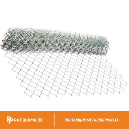 Сетка Рабица 50х50х1,5 мм в рулоне 1,5х10 м